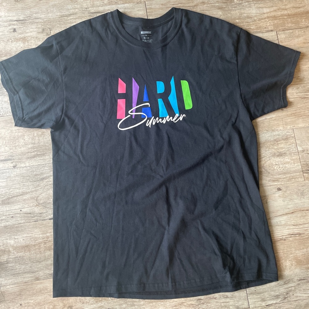 Black Insomniac Hard summer shirt 
Size: XL